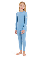 SOFT Комплект термобелья для девочек Голубой пепельный
