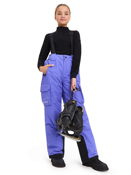 Термобелье фуфайка для девочек - подростков серии "-60°C", цвет антрацит, фото 6