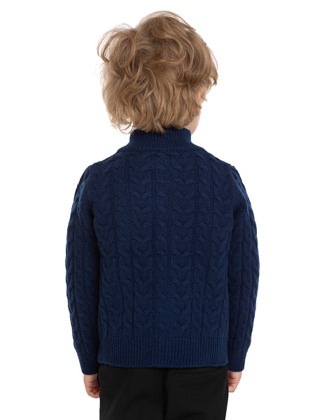 Кофта на молнии Super Fine Merino Wool для мальчиков, фото 5