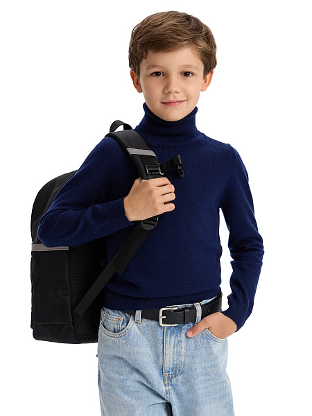 Свитер Cash Touch детский для мальчиков, цвет чернильный, фото 6