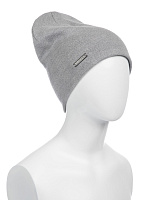Шапка из 100% шерсти мериносов Светло-серый