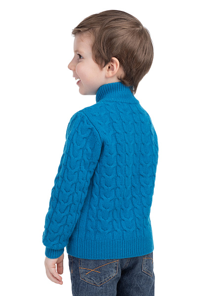 Кофта на молнии Super Fine Merino Wool, фото 4