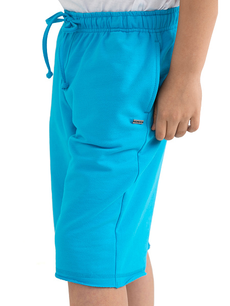 Шорты детские для мальчика Cotton, цвет бирюзовый, фото 5