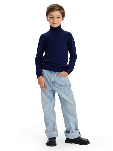 Свитер Cash Touch детский для мальчиков, цвет чернильный, фото 5