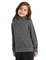 Свитер Cash Touch детский  для девочек Цветы на черном