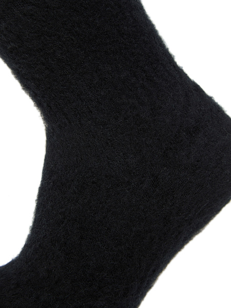 Носки детские из шерсти мериноса серии "-60°C" с начесом, цвет черный, фото 4