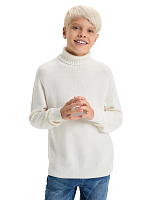 Cвитер Cashmere&Merino blend подростковый для мальчиков Белый