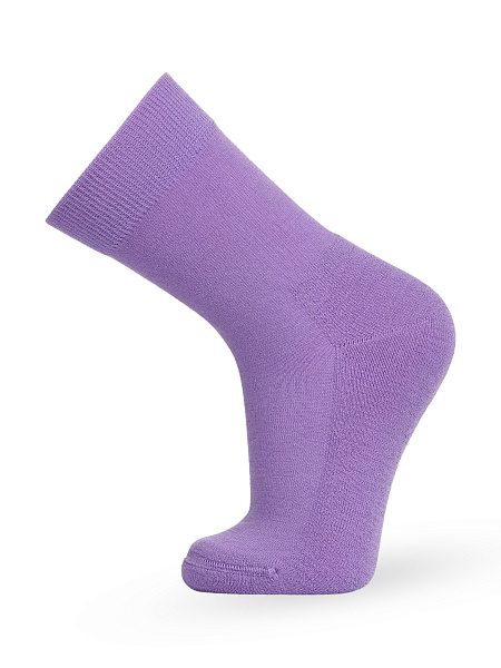 Термоноски детские шерстяные серии SOFT MERINO WOOL, цвет лаванда, фото 1