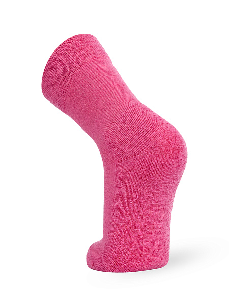 Термоноски детские шерстяные серии SOFT MERINO WOOL, цвет розовый, фото 3