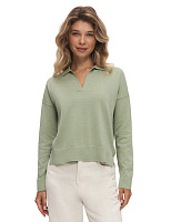 Джемпер-поло женский Шалфей