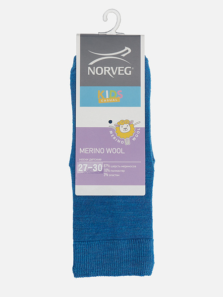 Термоноски детские шерстяные серии MERINO WOOL, цвет арктик, фото 4