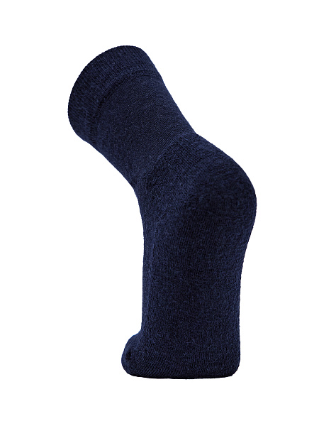 Термоноски детские шерстяные серии SOFT MERINO WOOL, цвет темно-синий, фото 3