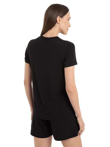 Футболка женская серии Bamboo, цвет черный, фото 4