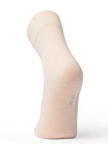 Термоноски детские шерстяные серии MERINO WOOL, цвет белый, фото 3