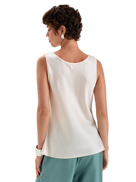 Топ женский SILK, цвет кремовый, фото 3
