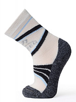 Детские носки для коньков серии ICE SKATING Молочный