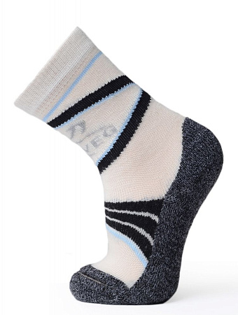 Детские носки для коньков серии ICE SKATING, цвет молочный, фото 1