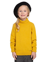 Cвитер Cashmere&Merino blend детский Горчичный